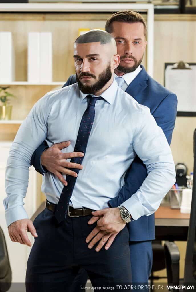 Men at Play, Francois Sagat, Tyler Berg, To Work or to Fuck